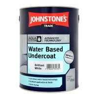 5L Johnstone's Aqua Water Based Undercoat - Brilliant White