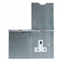 Double Floor Socket Stainless Steel