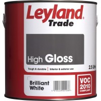 Leyland Trade High Gloss - Brilliant White (2.5L)