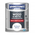 Johnstone's Non Drip Gloss - Brilliant White (1.25L)