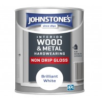 Johnstone's Non Drip Gloss - Brilliant White (1.25L)