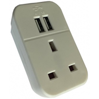 European Travel Adaptor with 2 USB