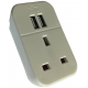 European Travel Adaptor with 2 USB