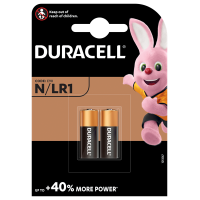 2pk Duracell Batteries - N / LR1