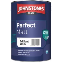 5L Johnstone's Perfect Matt - Brilliant White