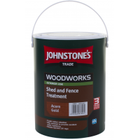 Johnstone's Shed & Fence Paint - Acorn Gold (5L)