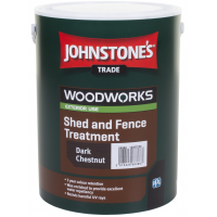 Johnstone's Shed & Fence Paint - Dark Chestnut (5L)