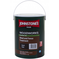 Johnstone's Shed & Fence Paint - Dark Oak (5L)